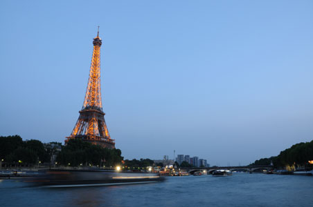 Eifel Tower at Dusk